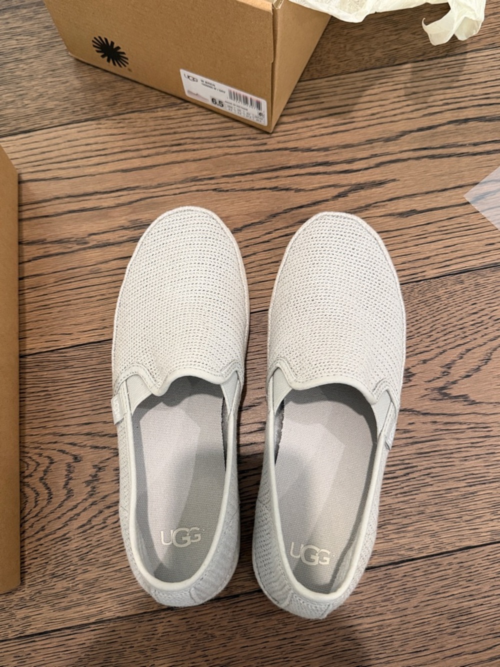 UGG Bren Slip on Sneaker 1020090 W / GRV size 6.5 - Picture 4 of 10